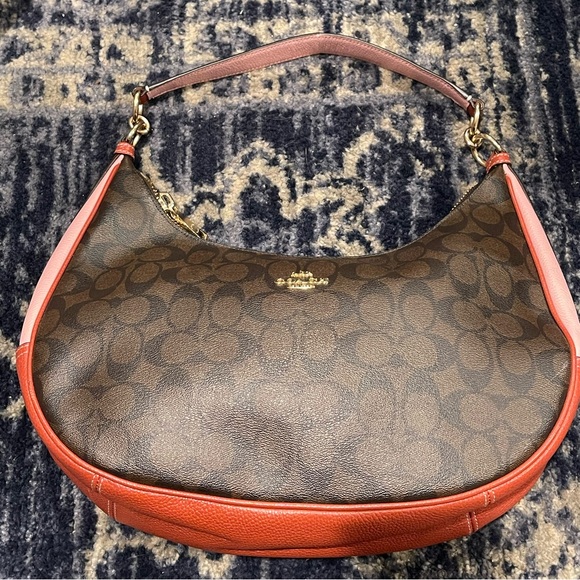 ❤️🌸🤎Coach Monogram Crossbody Bag❤️🌸🤎 - Picture 2 of 12